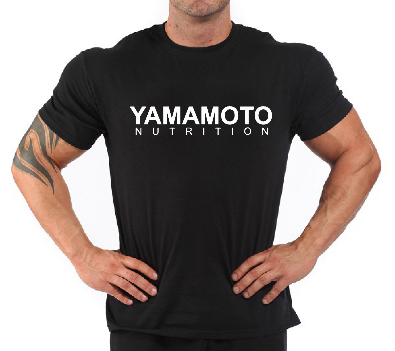 Nutrition For Fitness - Camiseta de gimnasio para culturismo y