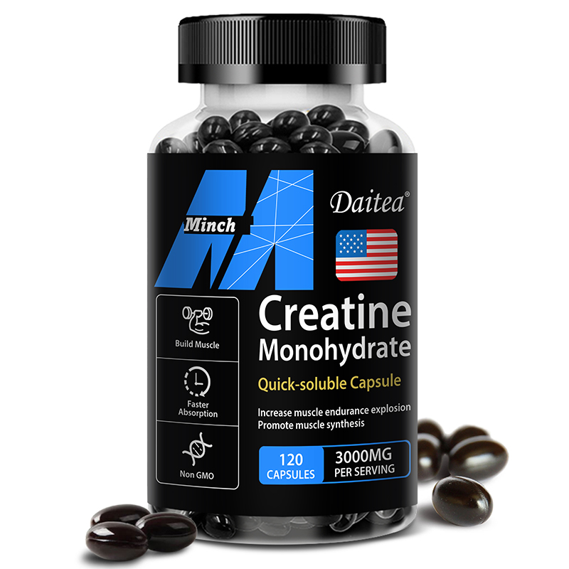 Nutrition For Fitness - Monohidratado de creatina de 3000 Mg