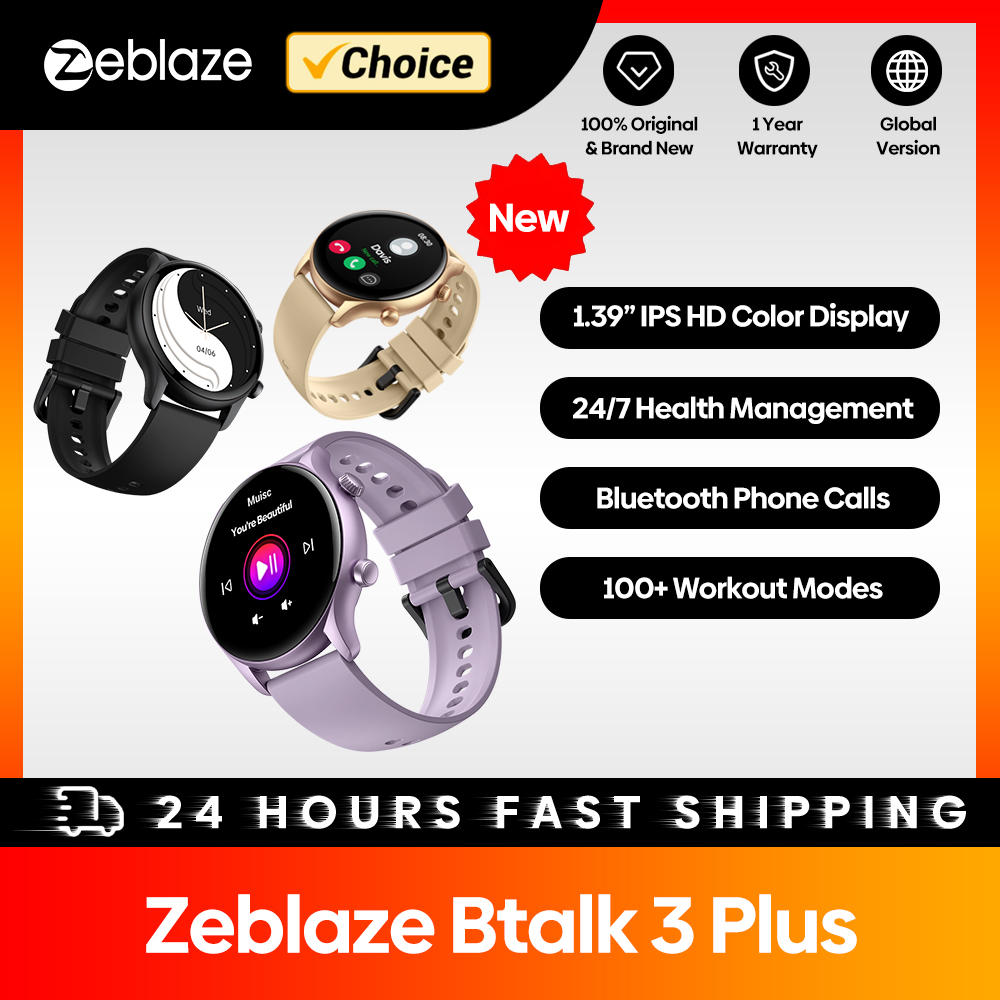 Nutrition Gym - Zeblaze-reloj inteligente Btalk 3 Plus para