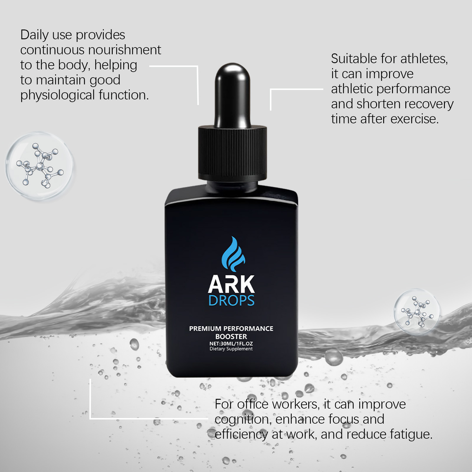 Gotas para el Cuidado Corporal - Nutrition For Fitness reseña y precio
