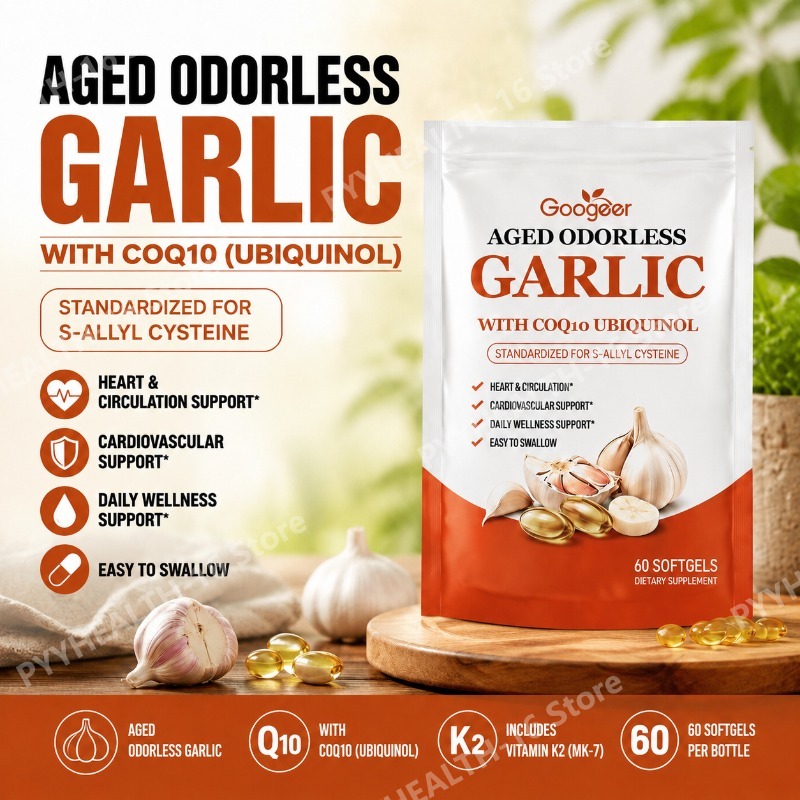 Googeer Cápsulas Blandas de Aj - Coq10 Ubiquinol Softgel reseña y precio