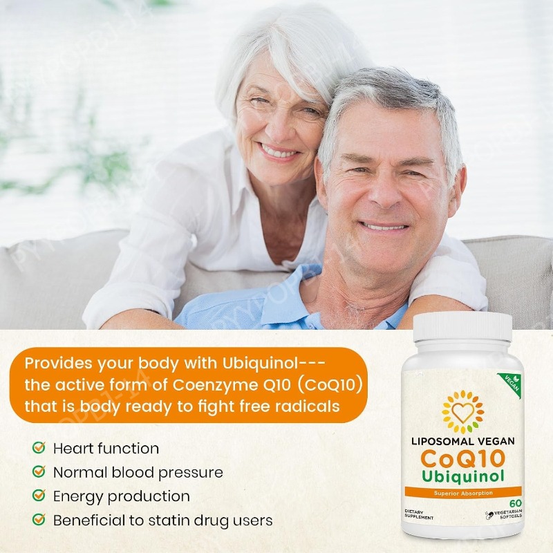 Suplemento de CoQ10 Ubiquinol, - Coq10 Ubiquinol Softgel reseña y precio
